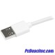 Cable Lightning Acodado a USB 2.0 de 1 m Cable Lightning Acodado a USB 2.0 de 1 m