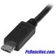 Cable de 50cm Micro USB de Extensión - Macho a Hembra Cable de 50cm Micro USB de Extensión - Macho a Hembra