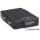 Switch KVM de 4 puertos con USB y soporte de audio