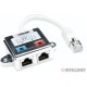 Switch para Red 1x2. Distribuidor Dual RJ45 Cat5 Blindado Switch para Red 1x2. Distribuidor Dual RJ45 Cat5 Blindado
