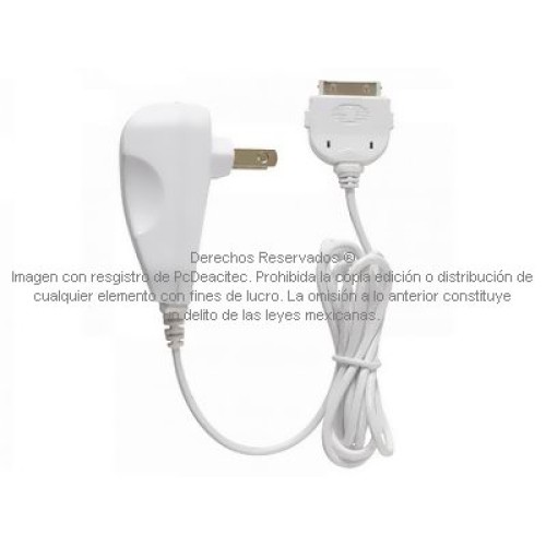 Cargador de pared a conector 30 pin para equipos Apple iPad, iPad2