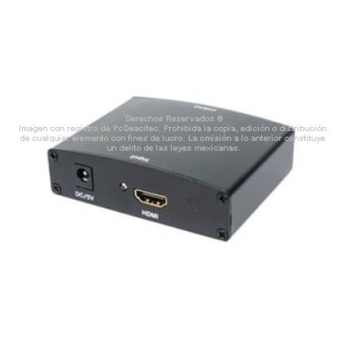 Convertidor HDMI a RGB (Y,PB,Pr) + Audio RCA R+L Convertidor HDMI a RGB (Y,PB,Pr) + Audio RCA R+L