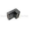 Adaptador HDMI hembra a hembra 90° en forma de L 