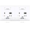 Extensor HDMI 3D Full HD e IR en placa tapa a pared vía Cat5e o Cat6 hasta 100 m