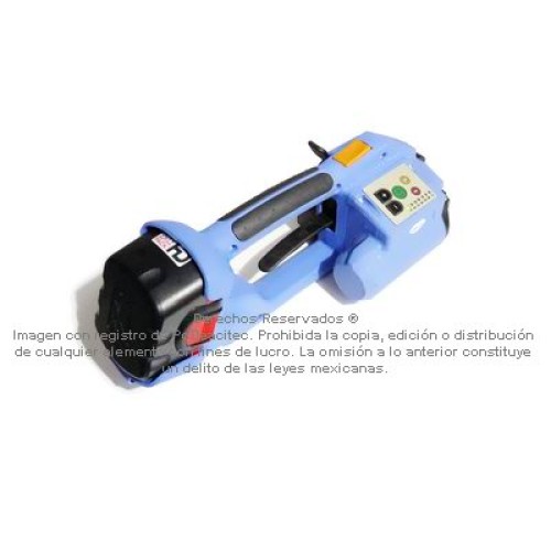 Flejadora Portátil Automática fleje PET y PP, 2 baterías y cargador