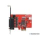 Tarjeta Serial PCI Express con 4 puertos DB9 con 5 V de salida Tarjeta Serial PCI Express con 4 puertos DB9 con 5 V de salida