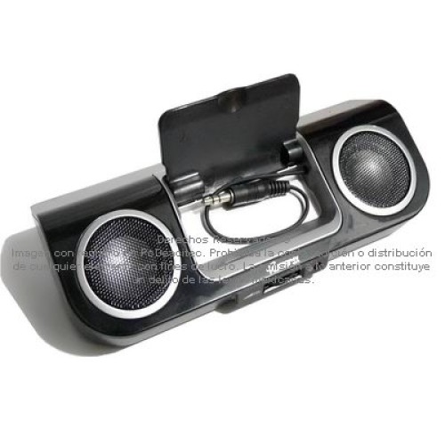 Bocinas universales portátiles núcleo neodimio entrada plug 3.5 mm 