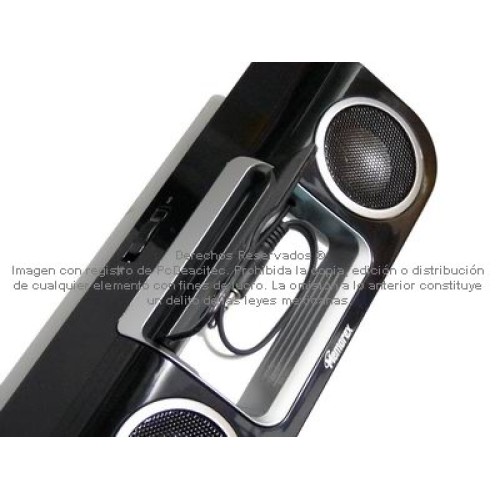 Bocinas universales portátiles núcleo neodimio entrada plug 3.5 mm 