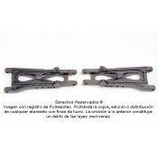 Traxxas Suspension Arms Rear (2) TRA2555