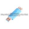 Adaptador USB 3.0 macho a hembra tipo A 