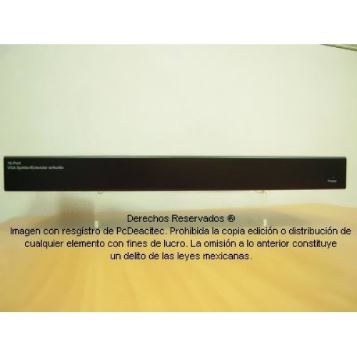 Video Splitter 1X16 alta resolución, audio integrado, hasta 60 m Video Splitter 1X16 alta resolución, audio integrado, hasta 60 m