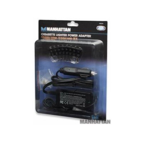 Cargador para laptop ajustable, para auto, 10 niveles de salida