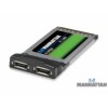 Tarjeta SATA 150 PC CardBus PCMCIA 2 puertos SATA tipo I