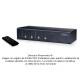 Matriz VGA con audio, Switch-Splitter 4X4 control remoto Matriz VGA con audio, Switch-Splitter 4X4 control remoto