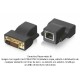 Extensor DVI-D vía UTP Cat 5e o Cat 6 hasta 20 m