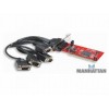 Tarjeta Serial PCI con 4 puertos, 5 V potencia de salida