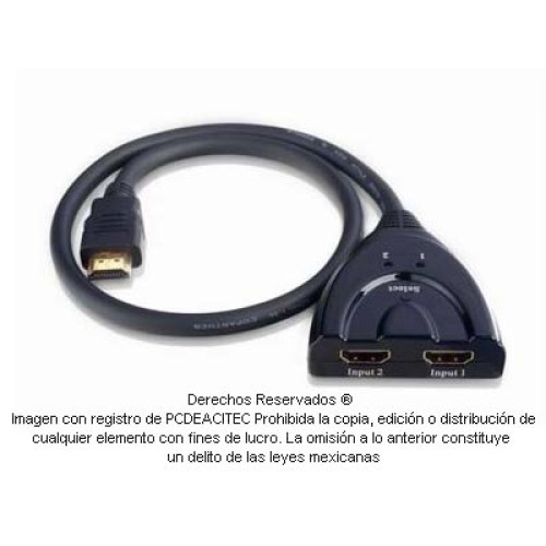 Switch HDMI 2X1 selector de video manual o automático Switch HDMI 2X1 selector de video manual o automático