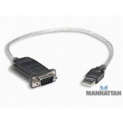Cable convertidor USB 2.0 a serial DB9 macho