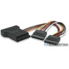 Splitter de Alimentación SATA 1x3, 15 pines macho interno