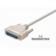 Cable IEEE 1284C Mini Centronics a paralelo DB25 1.8 m