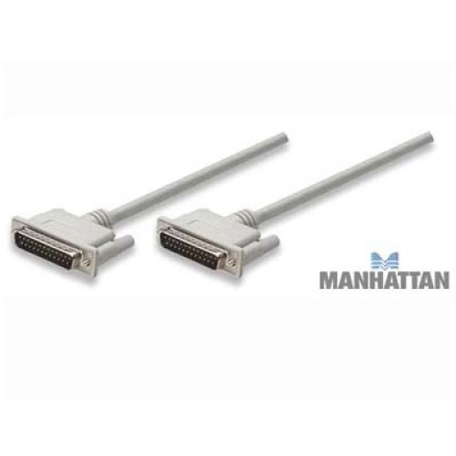Cable de datos paralelo DB25 IEEE 1284 macho a macho 1.8 m Cable de datos paralelo DB25 IEEE 1284 macho a macho 1.8 m
