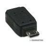 Adaptador USB 2.0 mini B hembra a Micro B macho