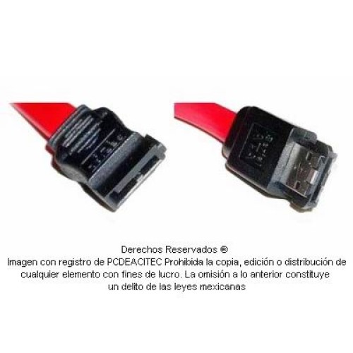 Cable interno a externo SATA a eSATA tipo L a tipo I de 90 cm Cable interno a externo SATA a eSATA tipo L a tipo I de 90 cm