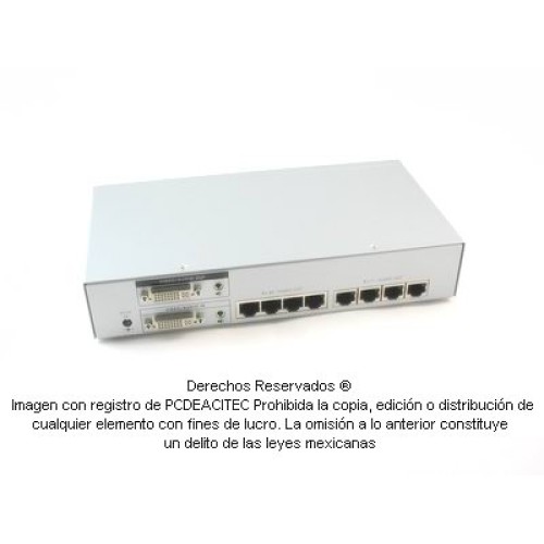 Extensor DVI-D Splitter 1x4 + Audio vía Cat 5e o Cat 6 hasta 20 m Extensor DVI-D Splitter 1x4 + Audio vía Cat 5e o Cat 6 hasta 20 m