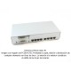 Extensor DVI-D Splitter 1x4 + Audio vía Cat 5e o Cat 6 hasta 20 m