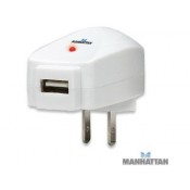 Cargador USB, NEMA 5-15, dos contactos