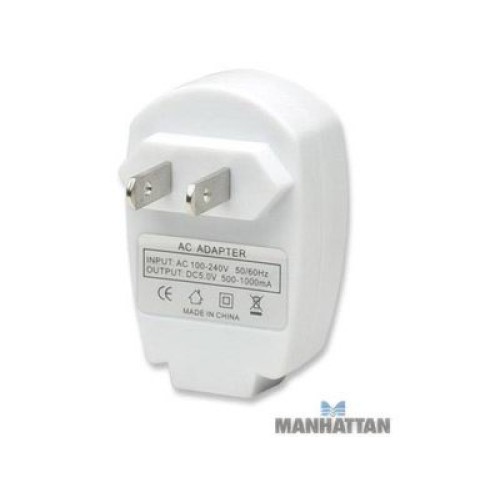 Cargador USB, NEMA 5-15, dos contactos
