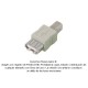 Adaptador USB tipo A hembra a tipo B macho Adaptador USB tipo A hembra a tipo B macho