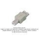 Adaptador USB tipo A hembra a tipo B macho Adaptador USB tipo A hembra a tipo B macho