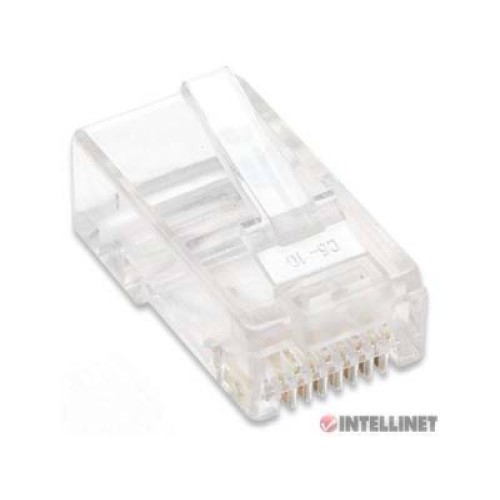 Plugs Modulares RJ45 para cable UTP Cat5e multifilar, 100 piezas Plugs Modulares RJ45 para cable UTP Cat5e multifilar, 100 piezas