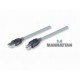 Cable USB 2.0 AB balun extender activo macho a macho de 11 m