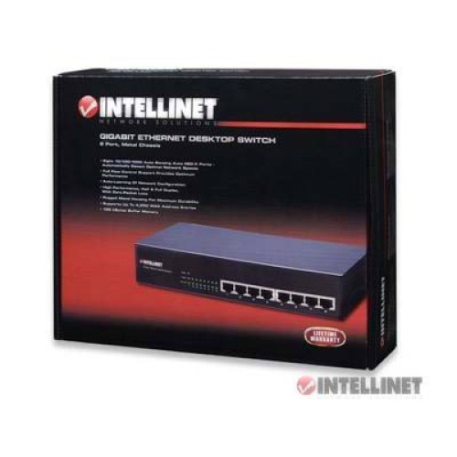 Switch para Red Gigabit Ethernet de Escritorio 8 puertos Switch para Red Gigabit Ethernet de Escritorio 8 puertos