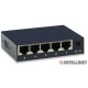 Switch para Red de Oficina Fast Ethernet 5 puertos, Metálico