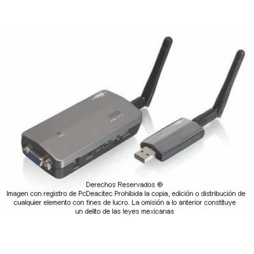 Extensor Inalámbrico de video  USB a VGA wireless 10 m