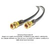 Cable Digital BNC de 0.5 m 1 vía 75 Ohm