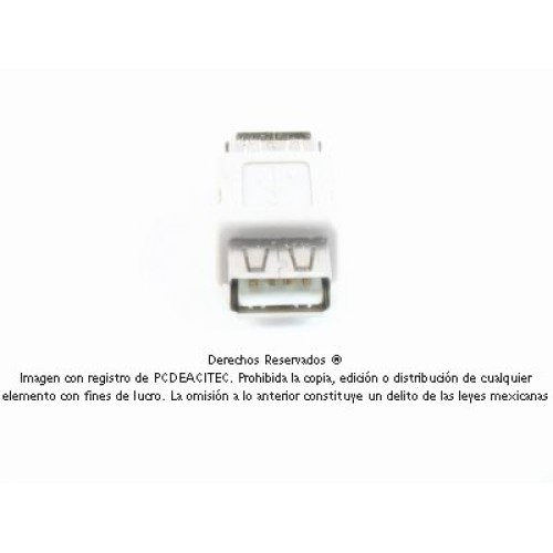 Adaptador USB 2.0 A hembra a USB 2.0 A hembra