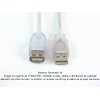 Cable extensión USB 2.0 A macho a hembra 4.5 m