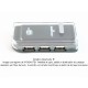 Mini Hub USB 2.0, 4 puertos
