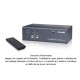 Switch de video VGA 2x1 + Audio con control remoto Switch de video VGA 2x1 + Audio con control remoto