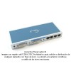 Extensor DVI-D  Splitter 1x2 + Audio vía Cat5e o Cat6 20 m