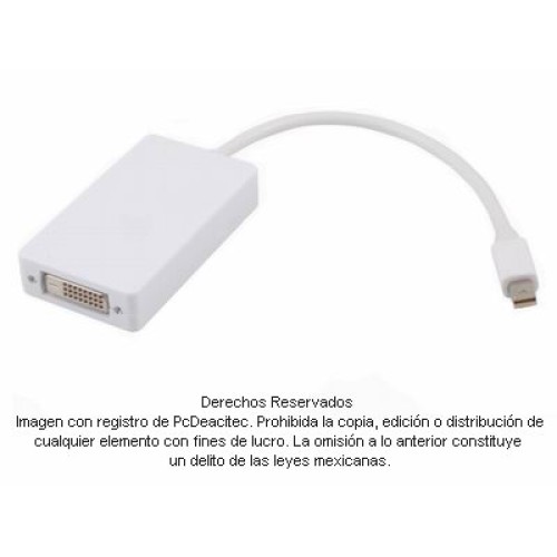 Convertidor Mini DisplayPort a DVI + HDMI + DisplayPort Convertidor Mini DisplayPort a DVI + HDMI + DisplayPort