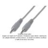 Cable audio plug 3.5 mm a plug 3.5 mm estéreo de 0.3 m