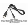 Cable USB a Jack (5.5 x 2.1) mm para energía de 1 m