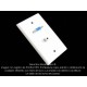 Placa Tapa VGA + Jack 3.5 mm audio en ABS Placa Tapa VGA + Jack 3.5 mm audio en ABS
