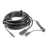 Cable extensión activa USB 3.0 tipo A macho a hembra de 10 m