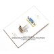 Placa Tapa VGA + HDMI 4k en L a 90° en ABS